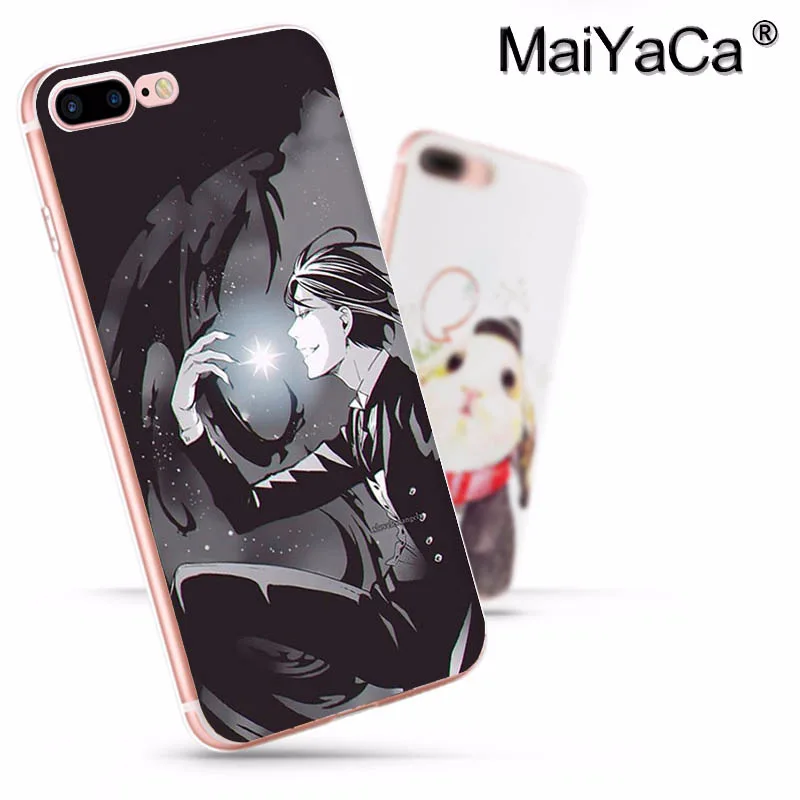 MaiYaCa Батлер Себастьян Michaelis чехол для телефона iphone SE 2020 11 pro 8 7 66S Plus X 10 5S XS XR MAX