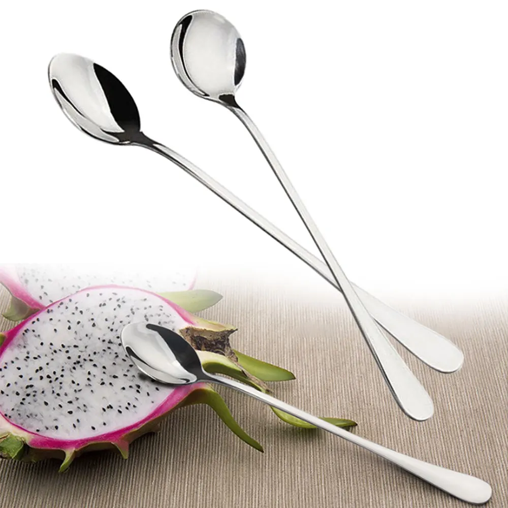 Buy 1/2PCS Korean Creative Stainless Steel Long