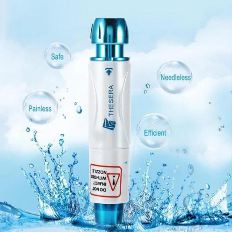 Atomizer Sterile Hyaluronic Pen Transparent Gun Wrinkle Resistant Lip Lifting Injection Pen Disposable Consumable Syringe