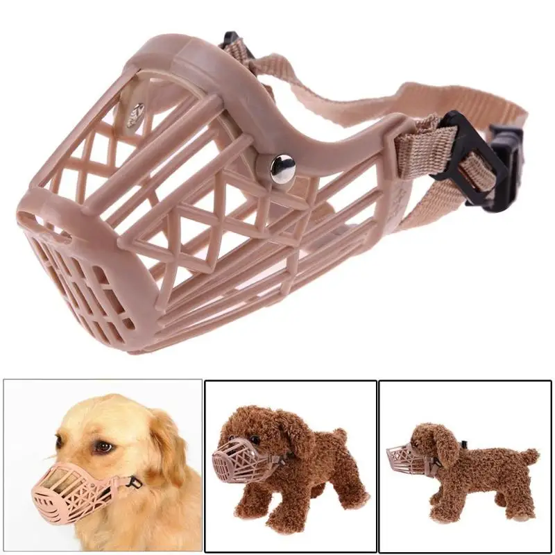 Buy 4 Sizes Soft Plastic Pet Dog Muzzle Basket Design