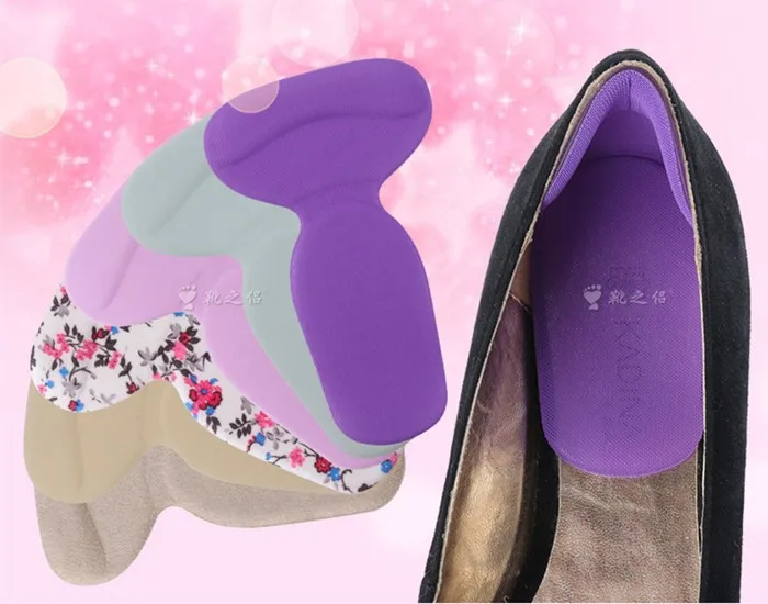 

2 pcs Medical Silicone Gel Foot Inserts Half Yard Heel Insole Sticker Pain and Crack Relief Shoe Paste Tacones Wear-resistant