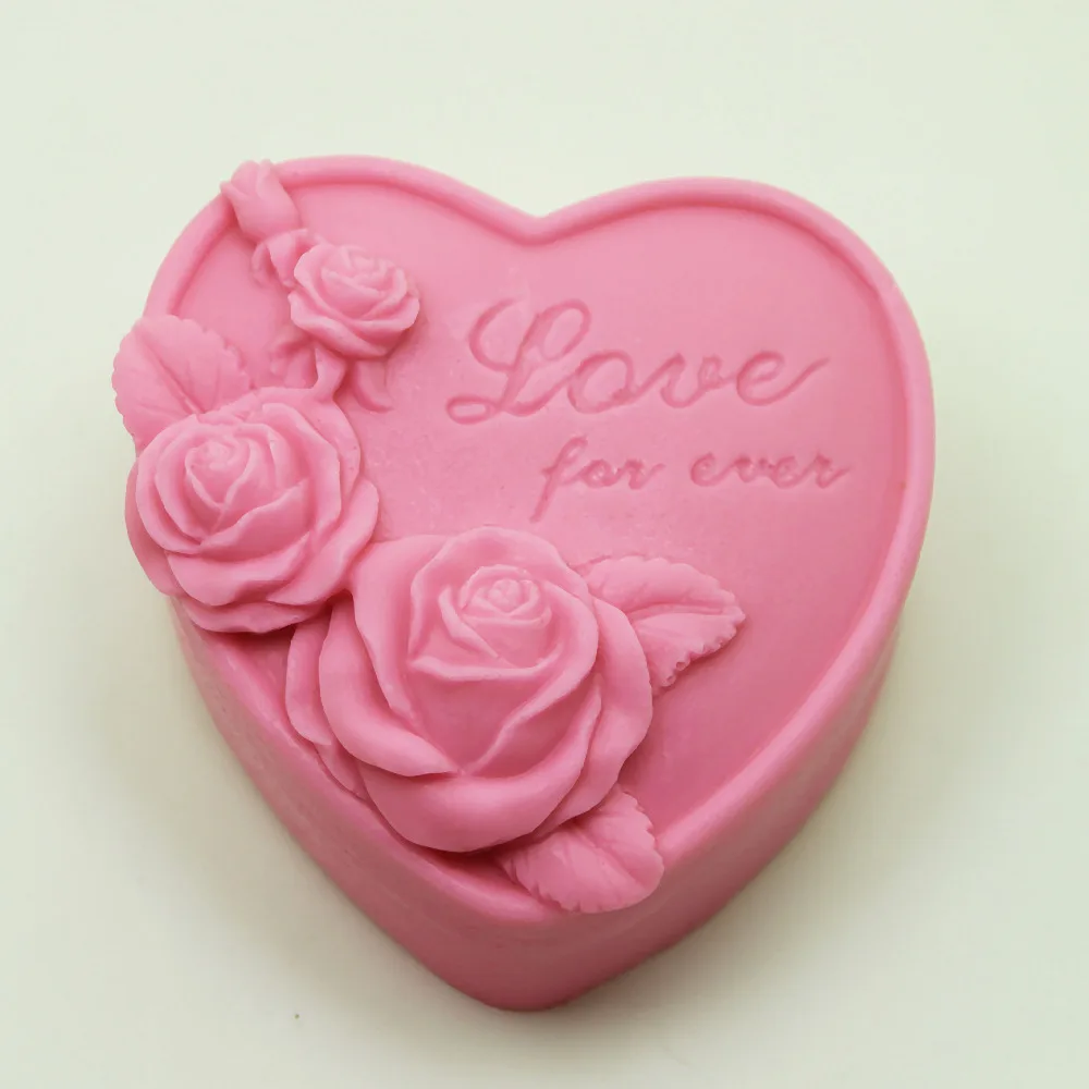 Love Me Forever Get Married I Love You Fondant Soap Molds for Wedding and valentine cake