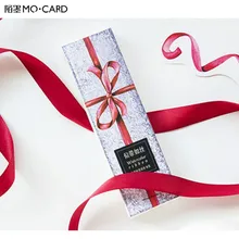 Mo. карты цветные ленты бумажные карты Закладка карта 1 лот = 1 упаковка = 30 шт