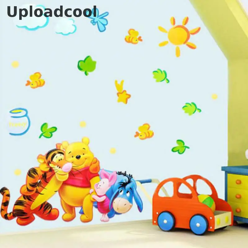 Buy Uploadcool _ New creative wall stickers Winnie the Pooh cartoon baby