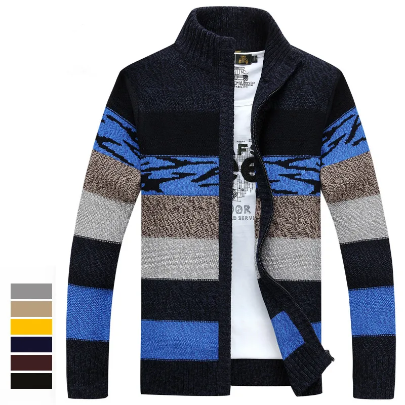 2017 одежда на осень новый свитер утолщение свитер кардиган мужской большой ярдов пальто cultivate one's morality мужской