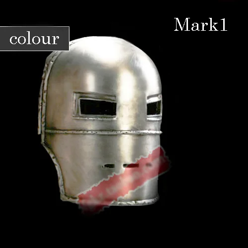 Железный человек DIY может носить шлем 1:1 Бумажная модель нужна ручная работа - Цвет: Mark 1  colour