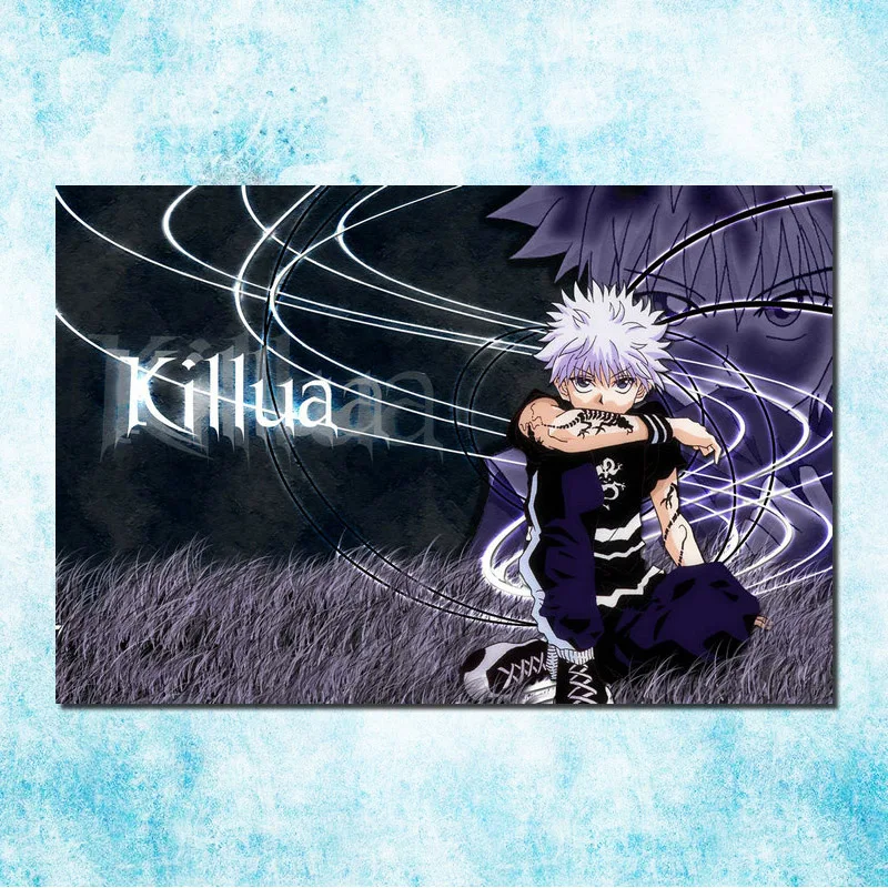 Hunter x Hunter Anime Art Wall Scroll Silk Fabric Poster 60x90cm 001