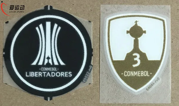 

2018 LIBERTADORES CONMEBOL PARCHE SET 2018 COPA LIBERTADORES +TROPHY 3 GREMIO/SANTOS/ RIVER PLATE/ NACIONAL BADGE