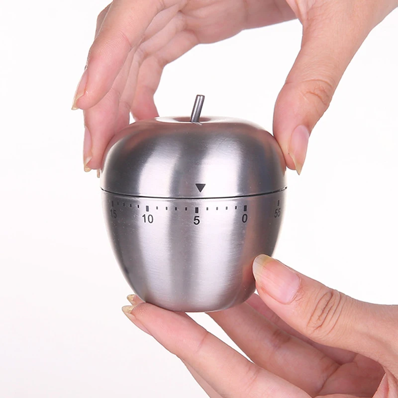 

Mechanical Egg Kitchen 60 Minutes Stainless Steel Timer Cooking Timer Alarm Kitchen Tools Kitchen Gadgets Countdown Kitchen Bell