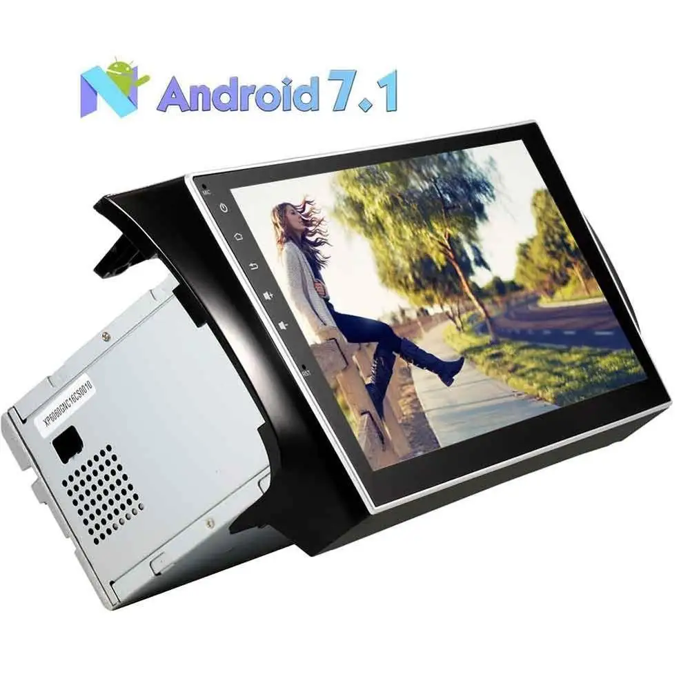 

10.1" Android 7.1 Car Stereo Head Unit 2 Din Car GPS Bluetooth Radio Audio for Nissan Sylphy 2016 2017 support WiFi USB OBD2
