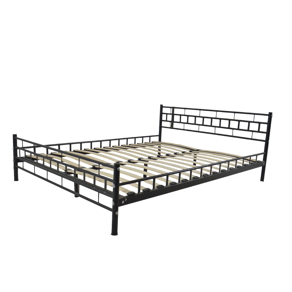 King Size Metal Bed Frame with Slat Dropshipping King Size Metal Bed Frame with Slat Dropshipping