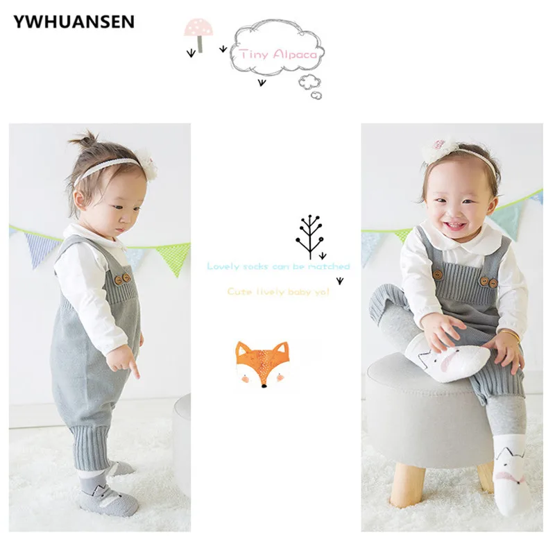YWHUANSEN/3 пар/лот, осенне-зимние детские носки, носки с перьями для девочек и мальчиков, супер мягкие теплые короткие носки для малышей