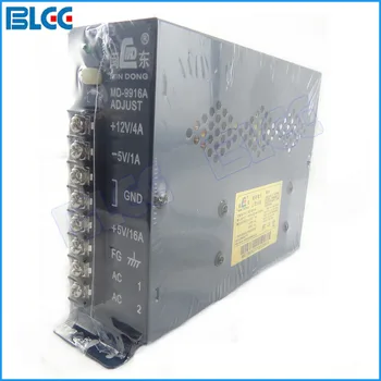 

12V 4A / 5V 16A Adjustable Switching Power Supply for Arcade Game Machine AC 110V 220V (MD-9916A)