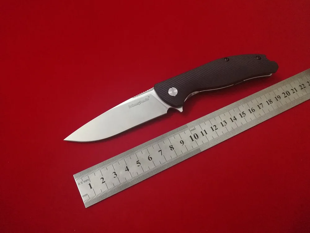 JohnnyJamie карманный складной нож Speedball FRN ручка 420 лезвие из нержавеющей стали шарикоподшипник система для кемпинга EDC нож s Mini F3