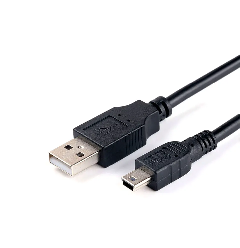 1,5 м 1 м 3 м 5 м USB Type A для мини-usb кабель для синхронизации данных 5 Pin B штекер для зарядки шнур для камеры MP3 MP4 Новинка