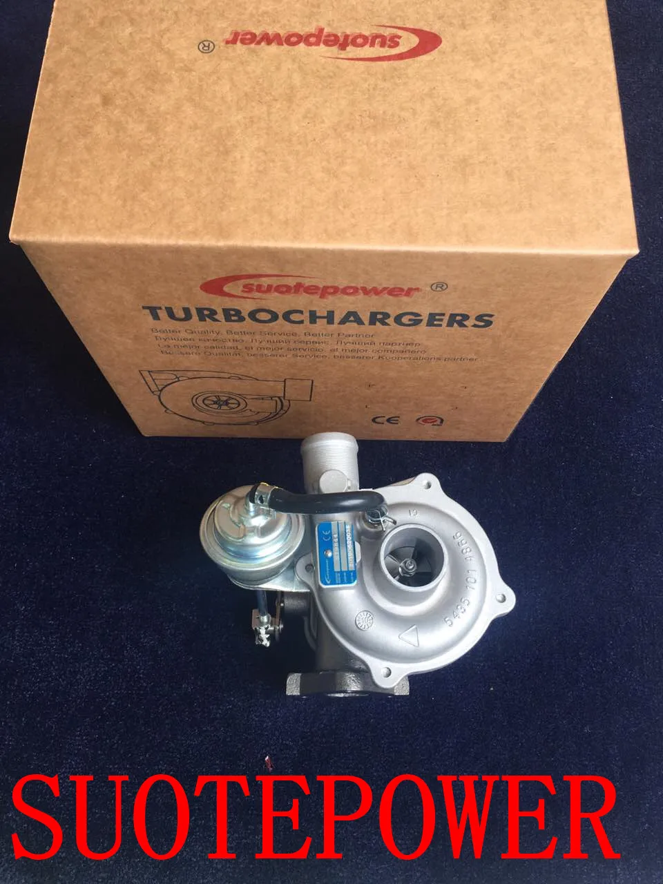 

Nice turbo!! SUOTEPOWER TURBOCHARGER KP35 3537902001 for TATA SUPER ACE 1.4