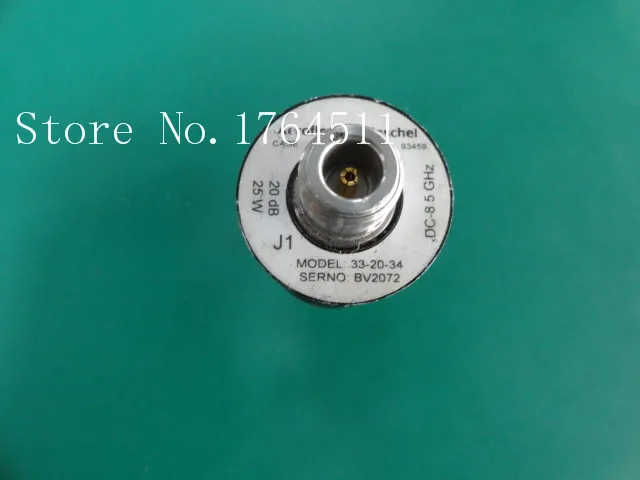 

[BELLA] WEINSCHEL 33-20-34 20dB DC-8.5GHz 25W N RF coaxial fixed attenuator