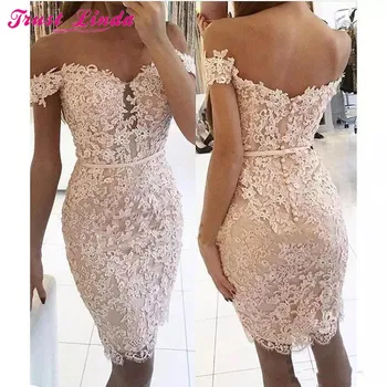 

Sexy Sweetheart Lace Appliques Beaded Short Sheath Bridesmaid Dresses Cap Sleeve Party Dress Formal Prom Gowns Custom Made