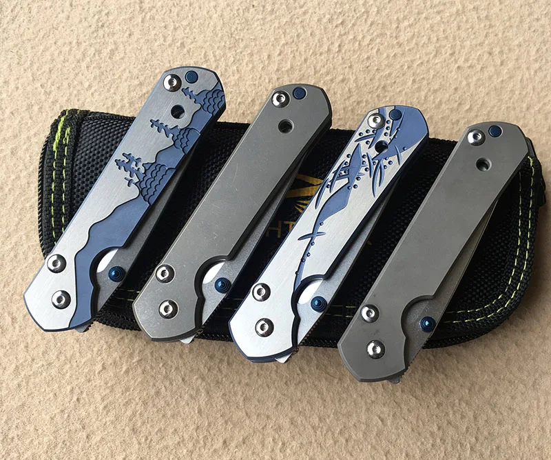 NIGHTHAWK small sebenza 21 Новинка D2 лезвие титановая ручка Походный складной нож утилита
