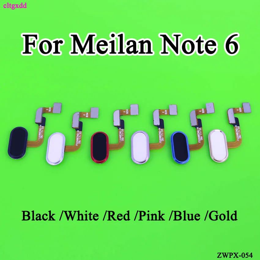 

For Meizu Note Home Button Fingerprint Touch ID Scanner Return Sensor Connector Flex Cable For Meilan Note6 NOTE 6