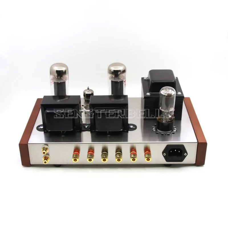 Класс A одиночный 6N1+ 6P3P готовой ламповый усилитель HIFI клапан Amp DIY Kit