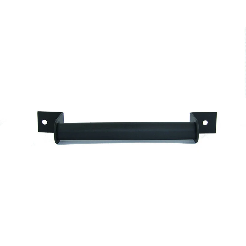 

Sliding Barn Door Cylindrical Handle Cast Iron Pull Gate Cabinet Matte Black Hot