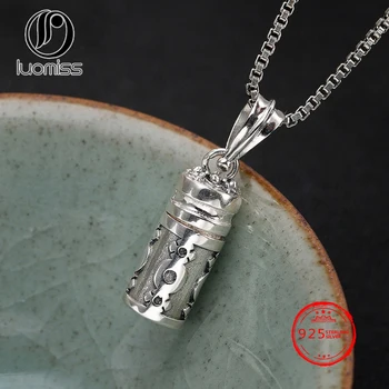 

S925 sterling silver Buddhist pestle can open Ga Wu box Shurangama mantra children and children wholesale pendant