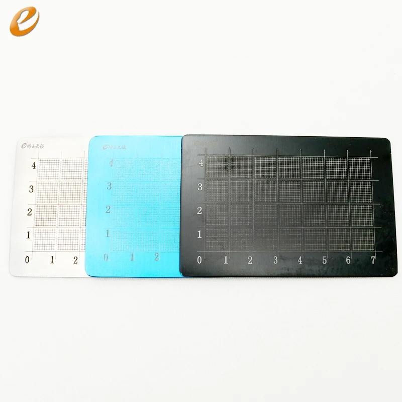 

Nasal measuring scale stainless steel Cosmetic and plastic surgery instruments The nasal prosthesis measures the engraving plate