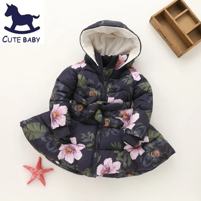 Girls winter coat Children's Parkas Winter Jackets for girls Clothing for girls jacket Clothes for baby girls kids 6-7-8-9Years