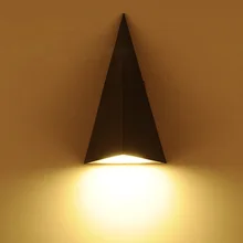 Светодиодный настенный светильник, уличный светильник для крыльца 9 Вт, водонепроницаемый IP65 для украшения сада, современный настенный светильник для ванной комнаты 1154