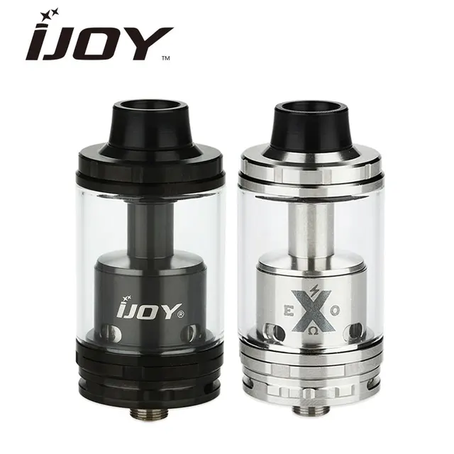Оригинал ijoy exo rta бак 6 мл w/single/dual катушки сборки Верхней палубе Заполнения Распылитель Воздуха, Регулируемое Электронная сигарета Бак EXO Танк ij01