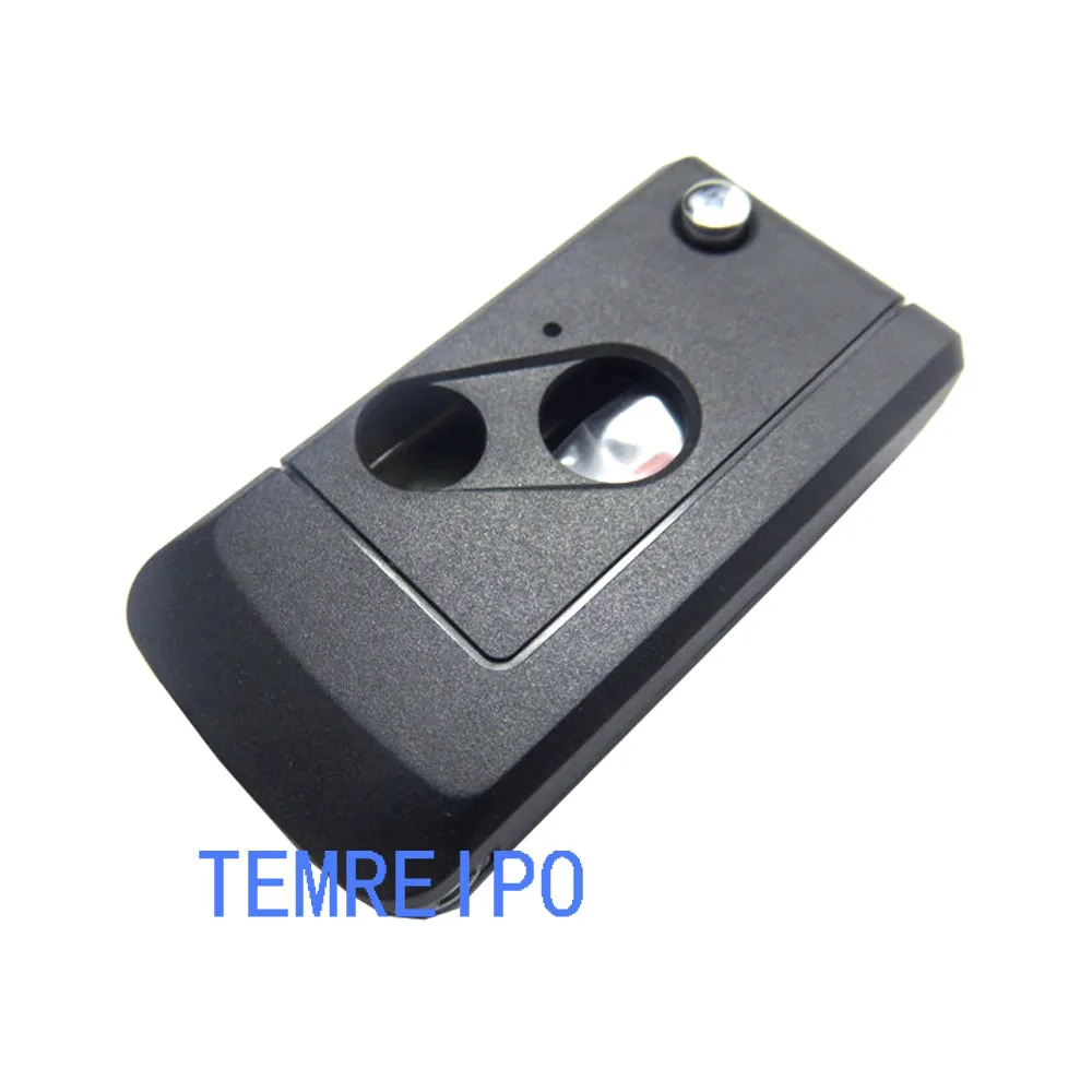

10pcs/lot 2 buttons modified flip remote car key case shell for Honda