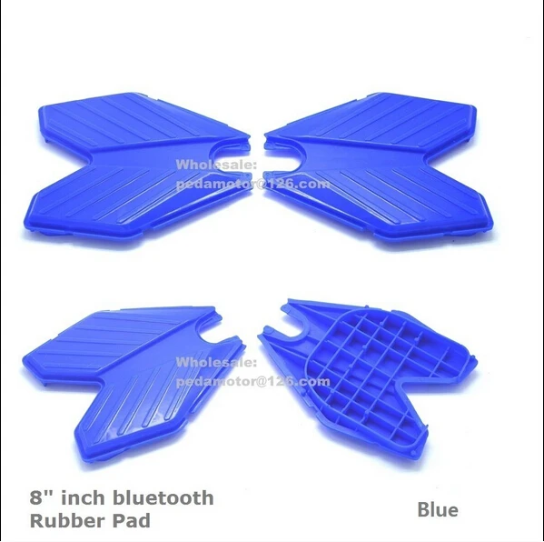 Blue Replacement Rubber Pads for 8" Self Balancing Scooter for