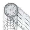 0-140mm  360 Degree Goniometer Angle Medical Spinal Angle Ruler Angle Inclinometer Ruler Protractor Angle finder Measuring Tool 4