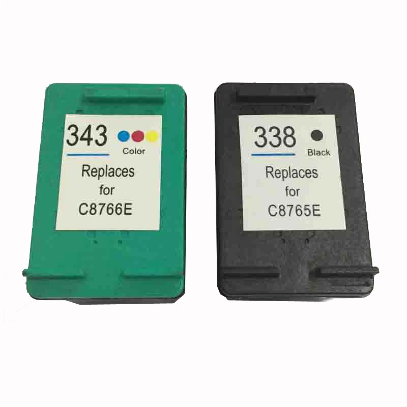 Einkshop cartucho de tinta para impresora HP 338, recambio de tinta  Compatible con Photosmart 338, C3100, C3150, PSC 343, 8150, Deskjet 1500,  1600, 460, 5740, 6520|ink cartridge|replacement cartridgecompatible ink  cartridge - AliExpress