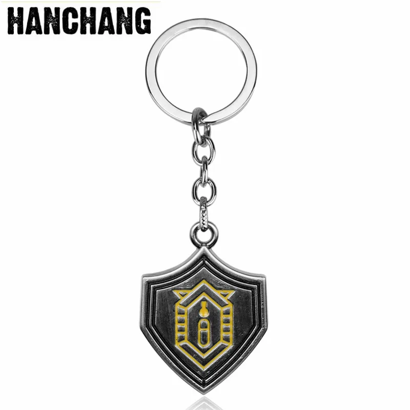 

Animal Tokyo Ghoul Keychain Kirishima Dongxiang Shield Keychain Ring Charm Jewelry Men Car Keyring Accessories Gift