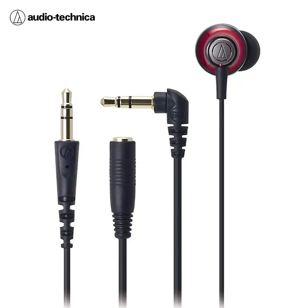 Audio Technica Ath Ckm55 Dynamic Inner Ear Earphones 3 5mm Plug Earphone Built In Stabilizer Gold Plated Mini Plug Headset Earphones Aliexpress