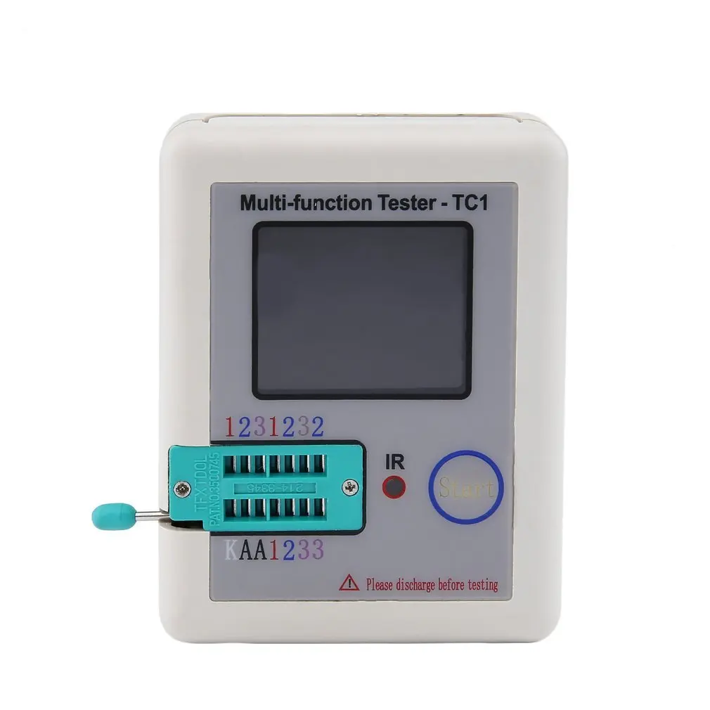 

LCR-TC1 3.5inch TFT Screen Colorful Display Multi-functional TFT Backlight Transistor Tester Diode Triode Capacitance Resistor