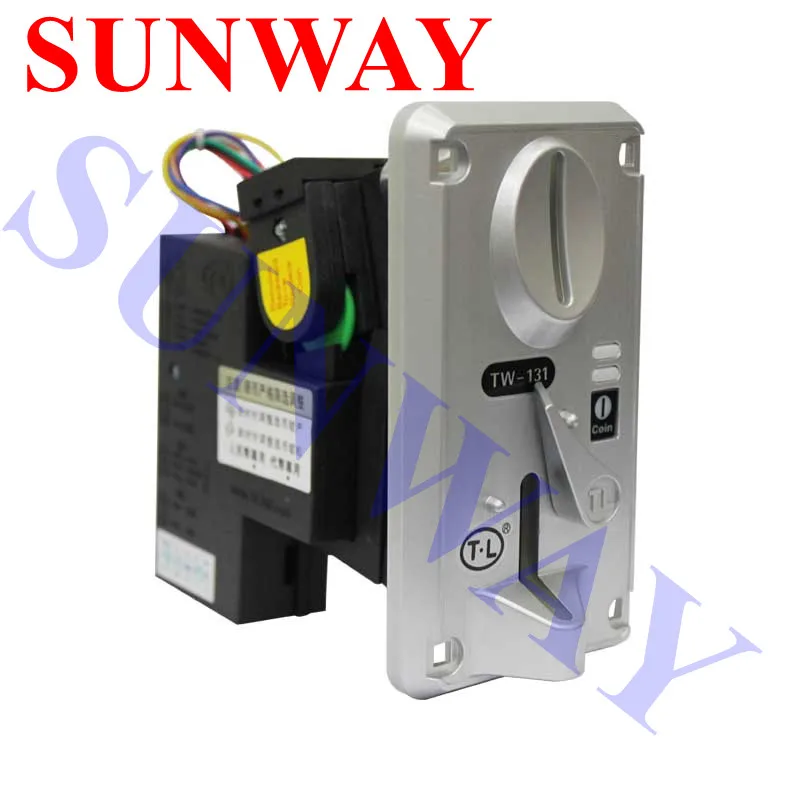 

TW131 CPU Multi coin selector Comparable Acceptor/ Coin mech/Arcade token Acceptor for Coin-operated game cabinet