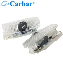 2 шт. светодиодный Двери Автомобиля Предупреждение светильник логотип лазерный проектор светильник для SUBARU для Lexus для корона с нами двери светильник для HARRIER