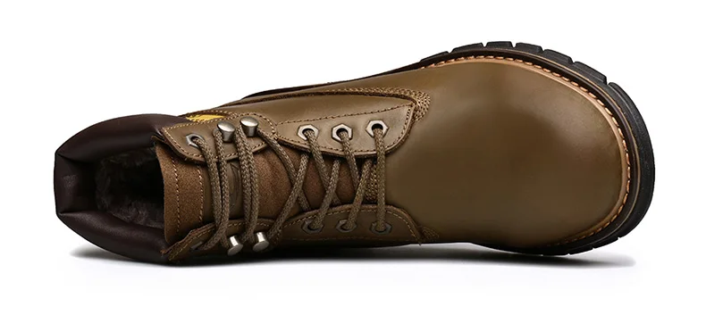 de Couro Genuíno Botas de Montaria Botas