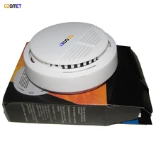 GZGMET 85 дБ независимая фотоэлектрическая чувствительность пожарное предупреждение детектора дыма для банка склада