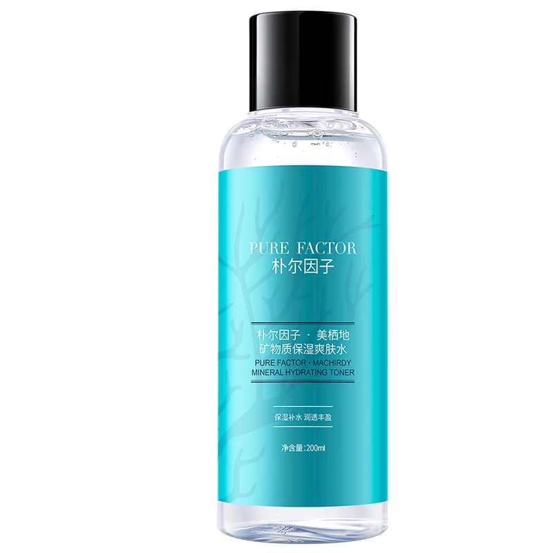 

Pure factor Mineral toner 200ml moisturizing softening skin and brightening skin