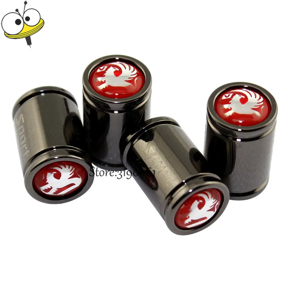 Car Styling Accessories Tire Valve Stem Caps Emblem Wheels For Vauxhall