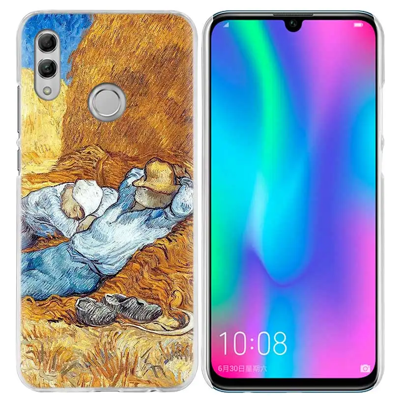 Чехол Sky Van Gogh для huawei Honor 8X Y9 9 10 Lite Play 8C 8S 8A Pro V20 20i 10i Y6 Y7 жесткий чехол для телефона из поликарбоната