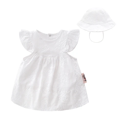 Одежда для новорожденных девочек, платья, летний хлопковый кружевной комбинезон для маленьких девочек, наряд для маленьких девочек с повязкой на голову, ropa de bebe, на возраст 0, 3, 6, 9 месяцев - Цвет: Q-017