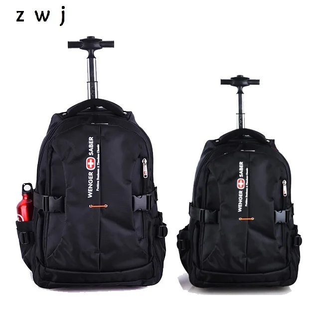 Men Business Travel Duffle Carry On Suitcase Wheels Computer Men Business Travel Duffle Carry On Suitcase Wheels Computer Backpack Rolling Luggage Trolley Bag In Bags From