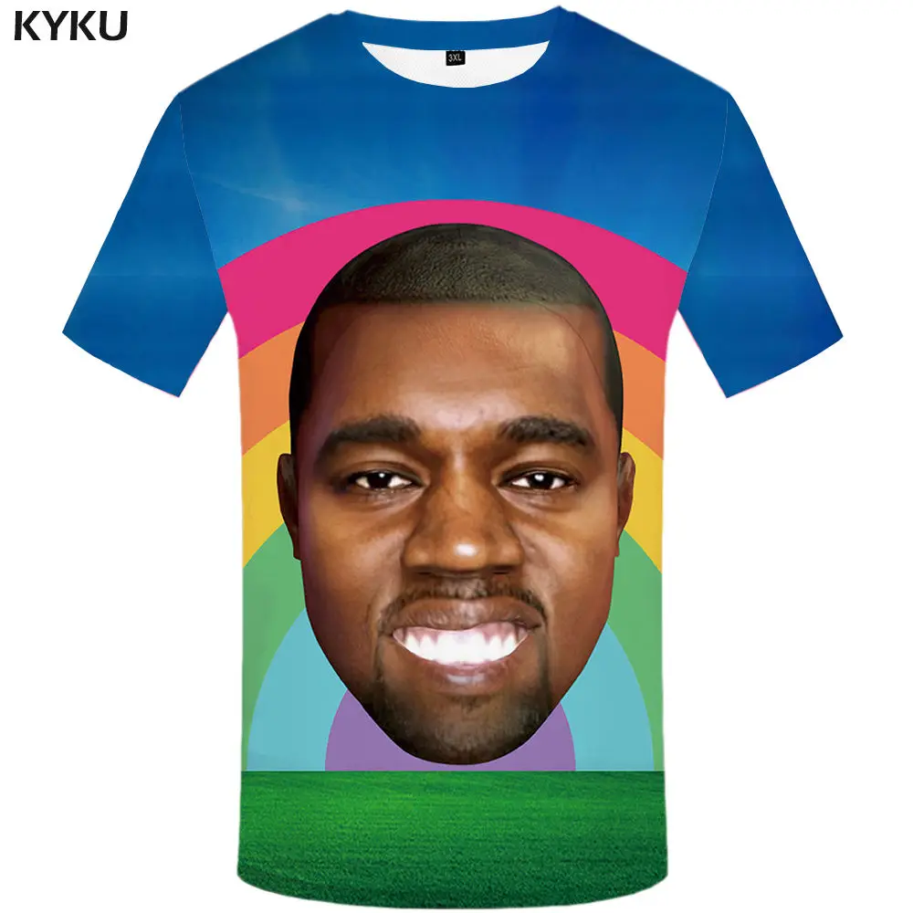Мужская винтажная футболка KYKU, летняя белая футболка с 3D-принтом из аниме "Жемчуг дракона" - Цвет: 3d t shirt 11
