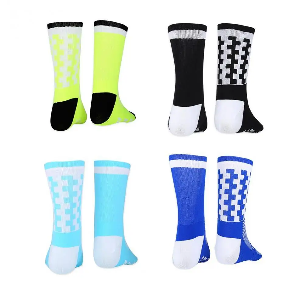 Knee High Men Basketball Sports Socks Women Breathable Soft Anti sweat