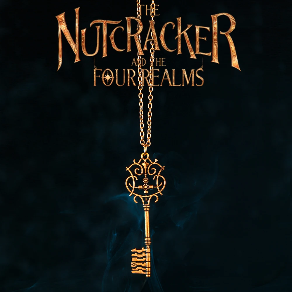 Ожерелье «Щелкунчик и четыре царства», длинное ожерелье для косплея Клара, ожерелье с подвеской на свитер, коллекция ювелирных изделий